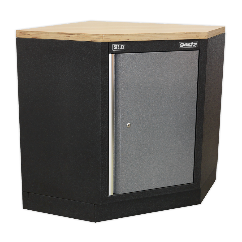 Sealey Superline Pro 1.55m Corner Storage Cabinet Workstation Set