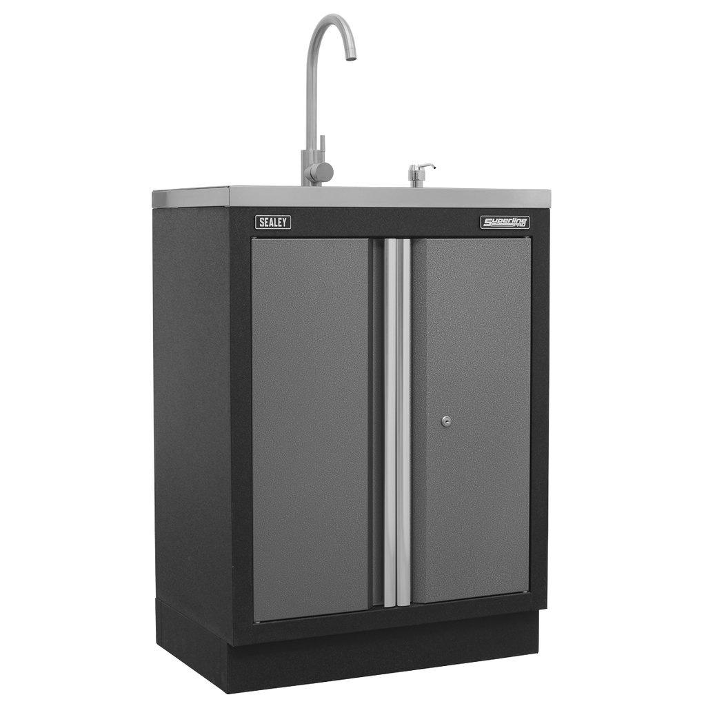 Sealey Superline Pro 4.9m Storage System - Garage Workstation - Storage Cabinet
