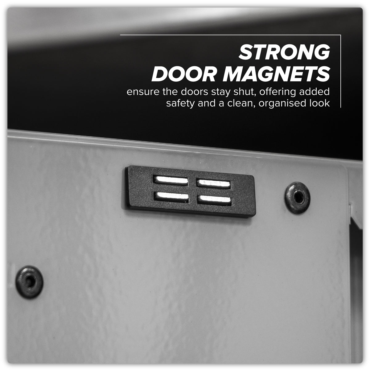 Sealey Superline Pro Black Edition Storage System with Stainless Worktop 2.04m