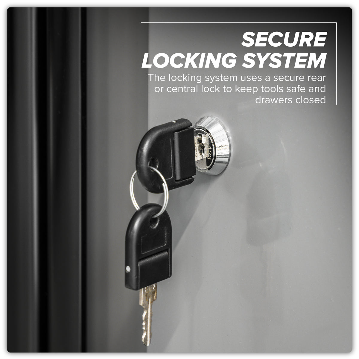 Sealey Superline Pro Black Edition Storage System with Stainless Worktop 2.04m