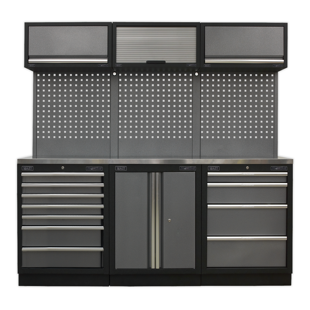 Sealey Superline Pro 2.04.m Storage Cabinet Workstation Set