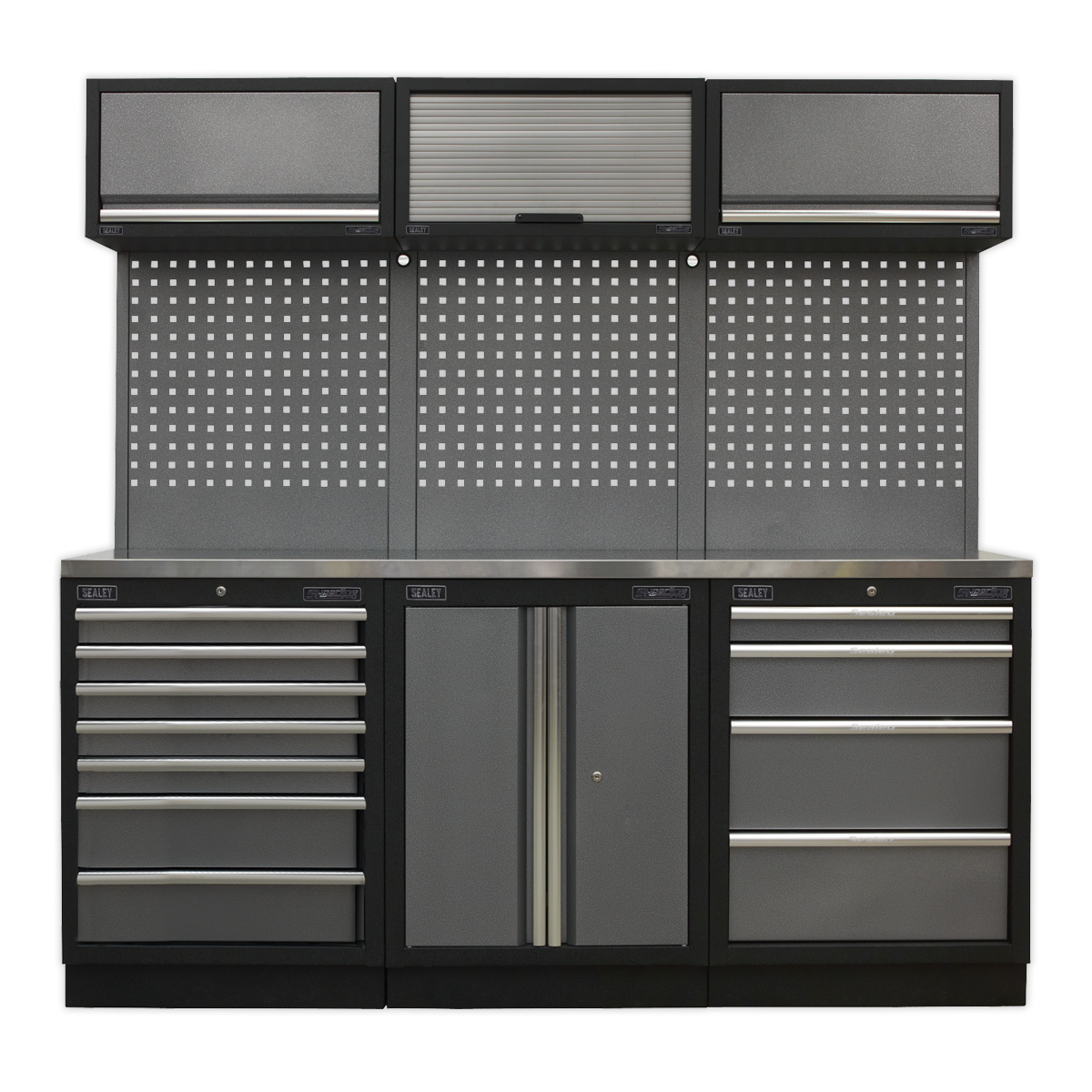 Sealey Superline Pro 2.04.m Storage Cabinet Workstation Set