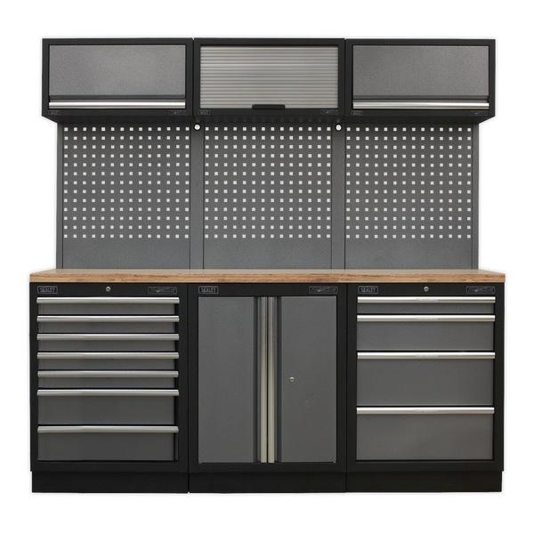Sealey Superline Pro 2.04.m Storage Cabinet Workstation Set