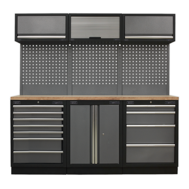 Sealey Superline Pro 2.04.m Storage Cabinet Workstation Set