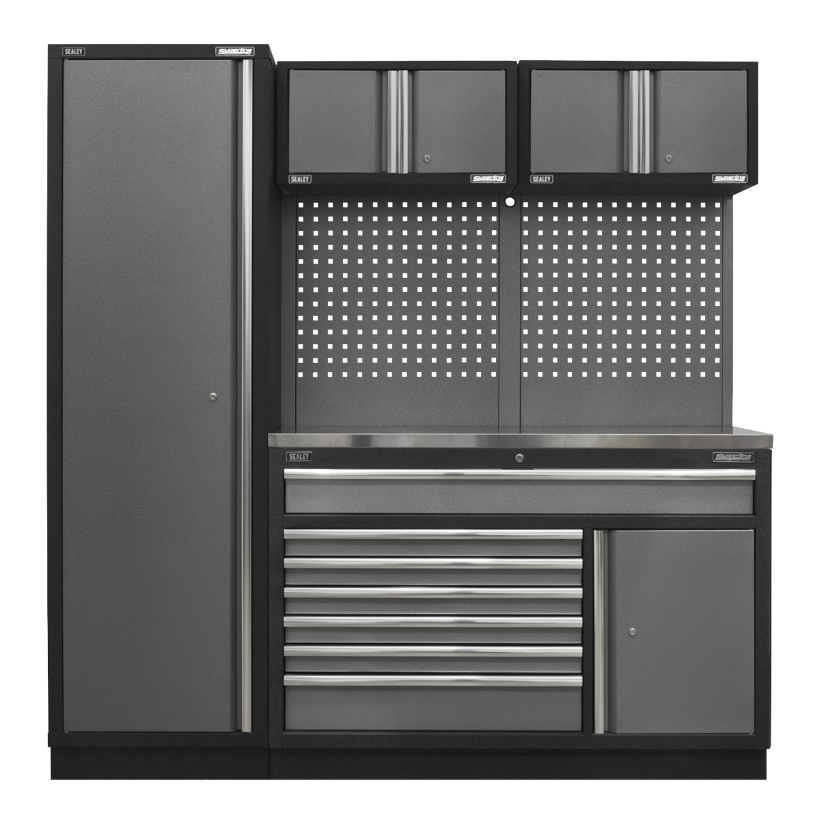 Sealey Superline Pro 1.96m 5 Storage Cabinet Set