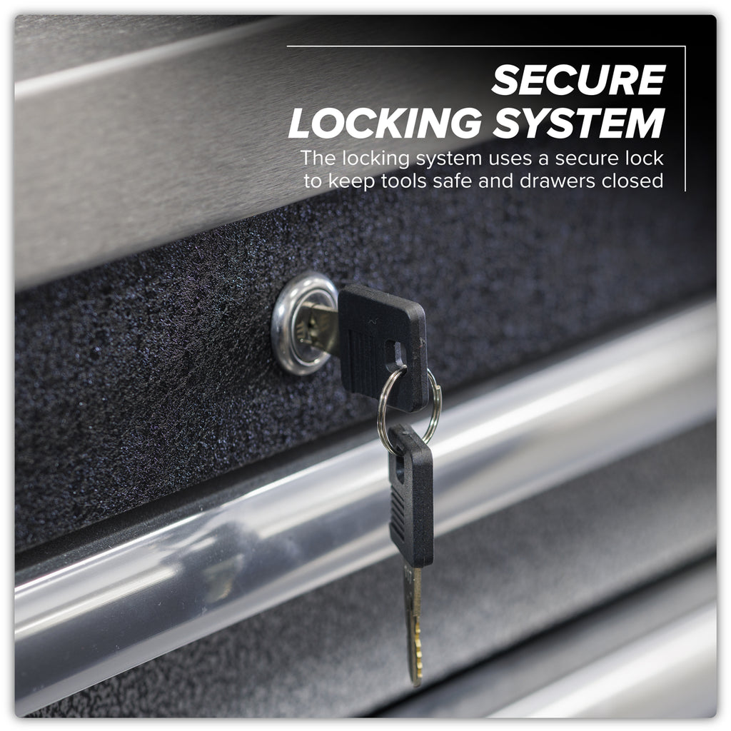 Sealey Superline Pro 4.9m Storage System - Garage Workstation - Storage Cabinet