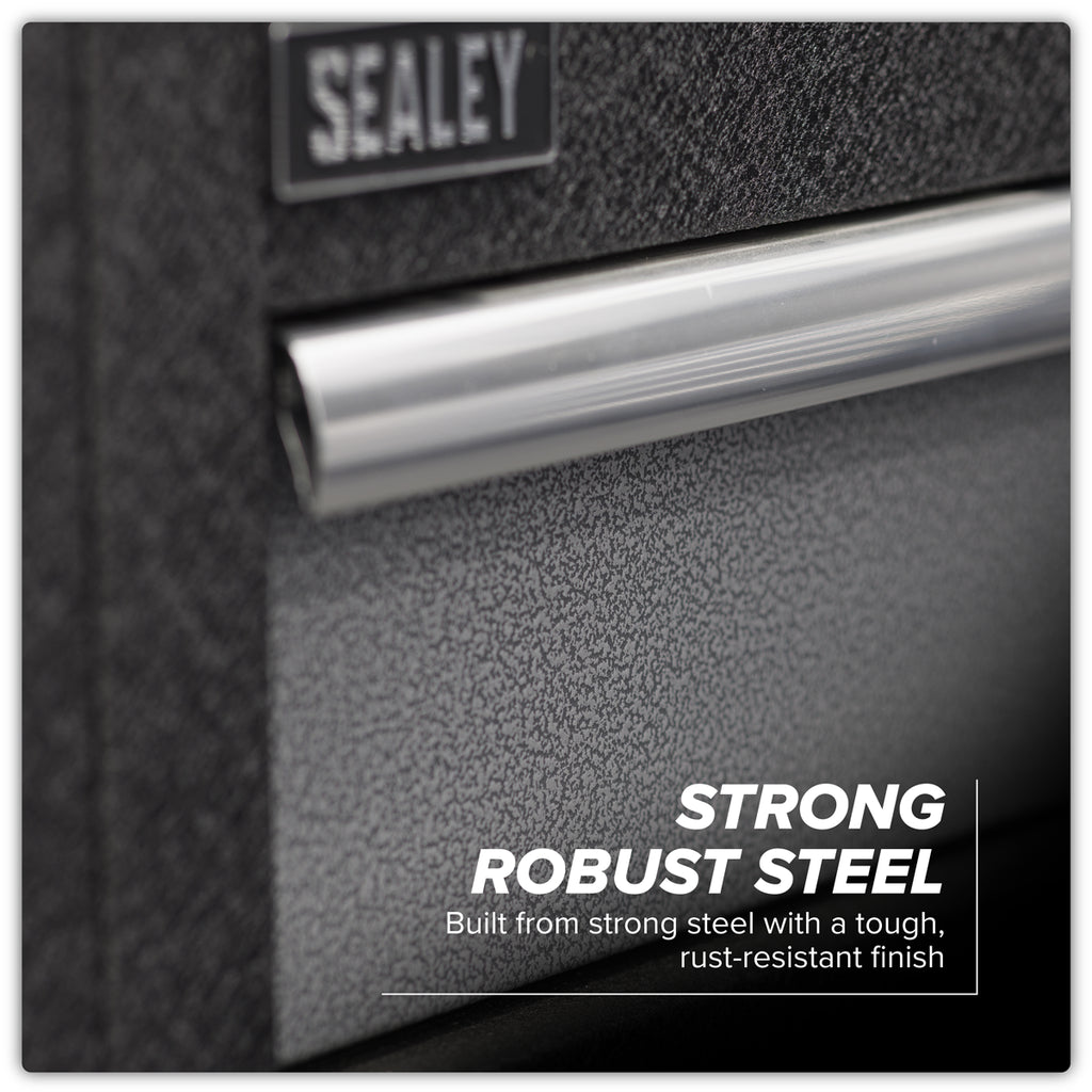 Sealey Superline Pro 4.9m Storage System - Garage Workstation - Storage Cabinet