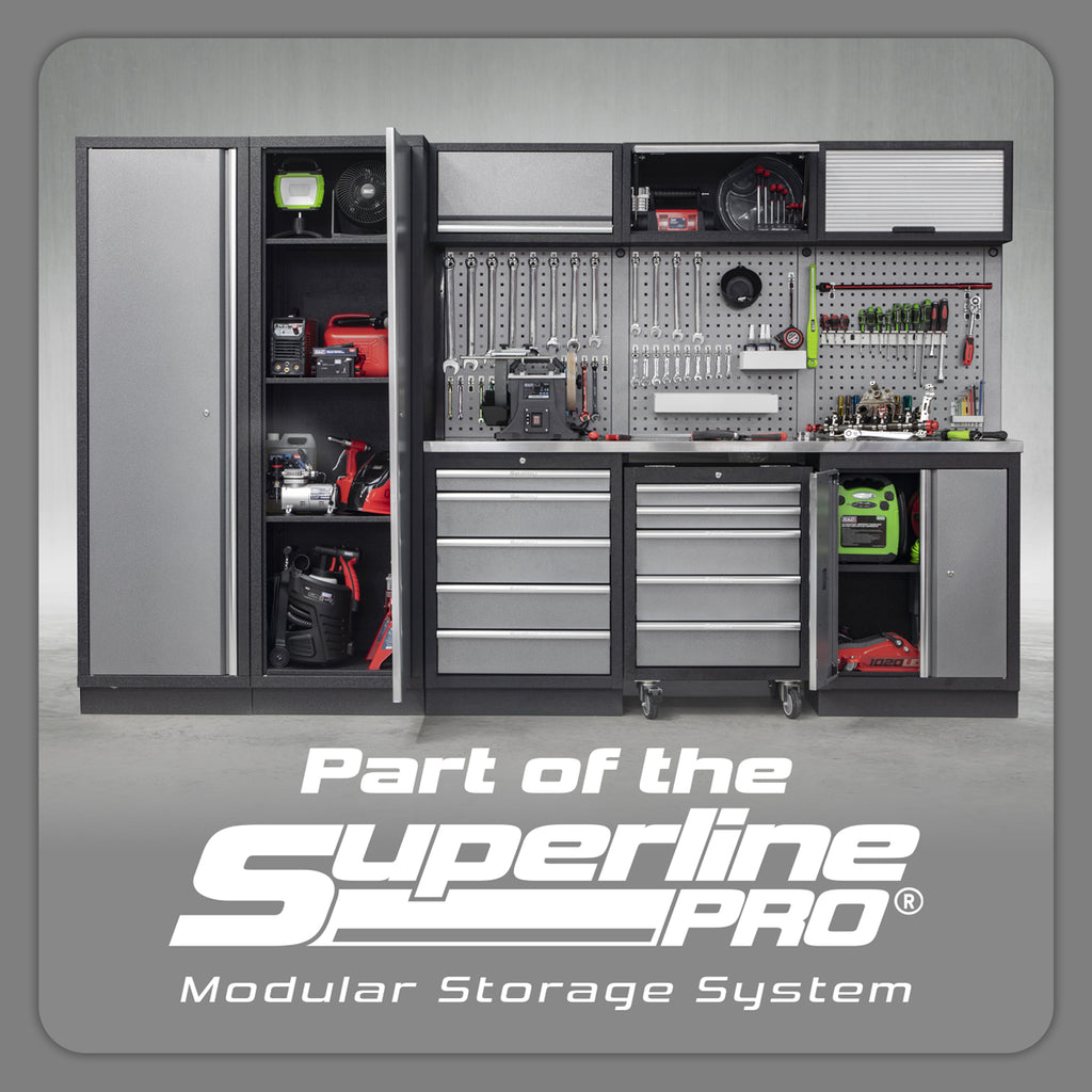 Sealey Superline Pro 4.9m Storage System - Garage Workstation - Storage Cabinet
